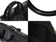 画像をギャラリービューアに読み込む, 極美品 LOUIS VUITTON ルイヴィトン キーポル バンドリエール50 ブラック モノグラムギャラクシー M44166 ブラック金具 中古 4c074332