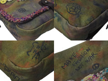 Load image into Gallery viewer, 極美品 CHANEL シャネル エンブロイダリー グラフィティ ショルダーバッグ A92789 ココマーク 20番台 カーキ 中古 4c074344