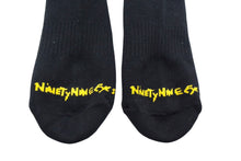 画像をギャラリービューアに読み込む, 新品未使用 CHROME HEARTS クロムハーツ 靴下 マッティボーイ ファイヤー ソックス ロゴ刺繍 ブラック グリーン 中古 4c074347