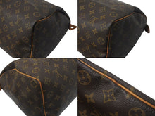 Load image into Gallery viewer, LOUIS VUITTON ルイヴィトン スピーディ35 ハンドバッグ M41524 モノグラムキャンバス ゴールド金具 ブラウン 美品 中古 4c074357