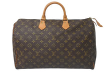 画像をギャラリービューアに読み込む, LOUIS VUITTON ルイヴィトン スピーディ40 モノグラム ボストンバッグ ブラウン M41522 SP1929 美品 中古 4c074359