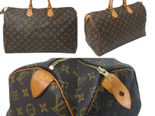 画像をギャラリービューアに読み込む, LOUIS VUITTON ルイヴィトン スピーディ40 モノグラム ボストンバッグ ブラウン M41522 SP1929 美品 中古 4c074359