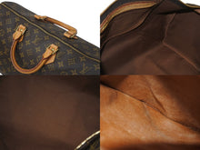 画像をギャラリービューアに読み込む, LOUIS VUITTON ルイヴィトン スピーディ40 モノグラム ボストンバッグ ブラウン M41522 SP1929 美品 中古 4c074359
