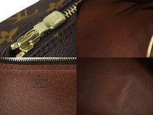 Load image into Gallery viewer, 極美品 LOUIS VUITTON ルイヴィトン ハンドバック パピヨン30 GM 筒型 モノグラム M51385 ゴールド金具 ブラウン 中古 4c074374