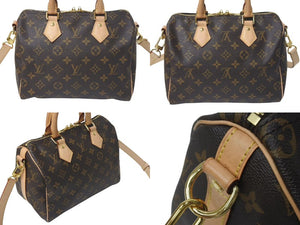 極美品 LOUIS VUITTON ルイヴィトン ハンドバッグ ショルダーバッグ 2way M41112 スピーディバンドリエール30 モノグラム 中古 4c074388