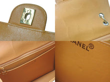 Load image into Gallery viewer, CHANEL シャネル マトラッセ ショルダーバッグ オレンジ 5番台 キャビアスキン ゴールド金具 美品 中古 4c074394