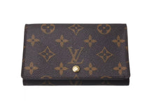 画像をギャラリービューアに読み込む, LOUIS VUITTON ルイヴィトン ポルトモネ ビエ トレゾール 二つ折り財布 M61730 モノグラムキャンバス ブラウン 美品 中古 4c074412