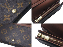 画像をギャラリービューアに読み込む, LOUIS VUITTON ルイヴィトン ポルトモネ ビエ トレゾール 二つ折り財布 M61730 モノグラムキャンバス ブラウン 美品 中古 4c074412