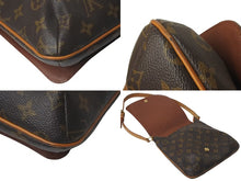画像をギャラリービューアに読み込む, LOUIS VUITTON ルイヴィトン モノグラム ミュゼットサルサ ショルダーバッグ M51258 ブラウン PVC ヌメ革 ゴールド金具 美品 中古 4c074421