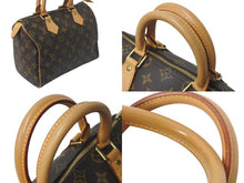 Load image into Gallery viewer, LOUIS VUITTON ルイヴィトン スピーディ25 ハンドバッグ M41109 モノグラム PVC レザー ゴールド金具 ブラウン 美品 中古 4c074430