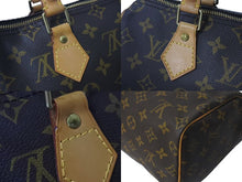 Load image into Gallery viewer, LOUIS VUITTON ルイヴィトン スピーディ25 ハンドバッグ M41109 モノグラム PVC レザー ゴールド金具 ブラウン 美品 中古 4c074430