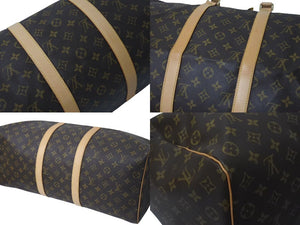 LOUIS VUITTON ルイヴィトン キーポル 50 ボストンバック モノグラム M41426 ブラウン 美品 中古 4c074432