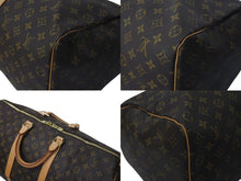 画像をギャラリービューアに読み込む, LOUIS VUITTON ルイヴィトン キーポル 50 ボストンバック モノグラム M41426 ブラウン 美品 中古 4c074432