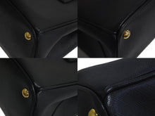 画像をギャラリービューアに読み込む, 新品同様 PRADA プラダ ガレリア ハンドバッグ ショルダーバッグ ミディアム 1BA863 サフィアーノレザー ブラック ゴールド金具 中古 4c074435