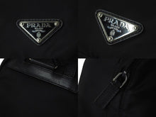 Load image into Gallery viewer, PRADA プラダ Nylon Mini Backpack ナイロン ミニバックパック ブラック BZ0025 美品 中古 4c074437