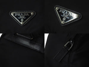 PRADA プラダ Nylon Mini Backpack ナイロン ミニバックパック ブラック BZ0025 美品 中古 4c074437