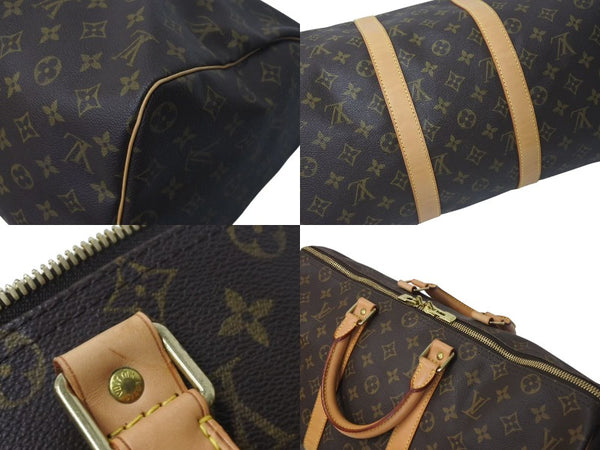 LOUIS VUITTON ルイヴィトン キーポル 40 ボストンバック M41522 モノグラム ブラウン 美品 中古 4c074447