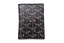 画像をギャラリービューアに読み込む, 極美品 GOYARD ゴヤール SAINT MARC サンマルク パスケース カードケース ブラック ヘリンボーン柄 中古 4c074453