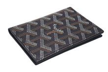 画像をギャラリービューアに読み込む, 極美品 GOYARD ゴヤール SAINT MARC サンマルク パスケース カードケース ブラック ヘリンボーン柄 中古 4c074453