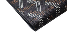 画像をギャラリービューアに読み込む, 極美品 GOYARD ゴヤール SAINT MARC サンマルク パスケース カードケース ブラック ヘリンボーン柄 中古 4c074453