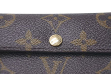 画像をギャラリービューアに読み込む, LOUIS VUITTON ルイヴィトン ポルトモネ プラ コインケース M61930 モノグラムキャンバス ブラウン ゴールド金具 美品 中古 4c074456