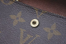 画像をギャラリービューアに読み込む, LOUIS VUITTON ルイヴィトン ポルトモネ プラ コインケース M61930 モノグラムキャンバス ブラウン ゴールド金具 美品 中古 4c074456