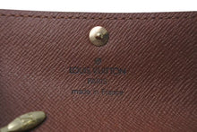 画像をギャラリービューアに読み込む, LOUIS VUITTON ルイヴィトン ポルトモネ プラ コインケース M61930 モノグラムキャンバス ブラウン ゴールド金具 美品 中古 4c074456