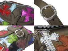 画像をギャラリービューアに読み込む, CHROME HEARTS クロムハーツ SNAT PACK MINI MULTI スナットパックミニ マルチクロスパッチ ボディーバッグ 美品 中古 4c074472