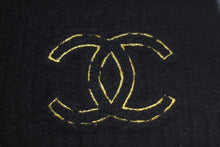 画像をギャラリービューアに読み込む, CHANEL シャネル Cashmere Knit カシミヤ ビーニー ブラック ニットキャップ 新タグ ココマーク 美品 中古 4c074474