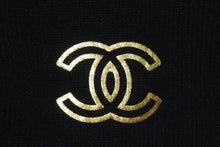 Load image into Gallery viewer, 未使用 CHANEL シャネル Cashmere Knit Beanie カシミヤニットビーニー ココマーク ブラック 0番台 中古 4c074475
