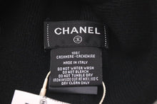 Load image into Gallery viewer, 未使用 CHANEL シャネル Cashmere Knit Beanie カシミヤニットビーニー ココマーク ブラック 0番台 中古 4c074475