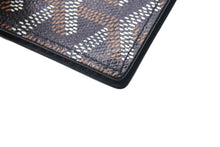 画像をギャラリービューアに読み込む, 極美品 GOYARD ゴヤール マルゼルブ カードケース ブラウン ブラック PVC レザー MALESHPMLTY01CL01X 中古 4c074501