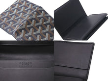 画像をギャラリービューアに読み込む, 極美品 GOYARD ゴヤール マルゼルブ カードケース ブラウン ブラック PVC レザー MALESHPMLTY01CL01X 中古 4c074501