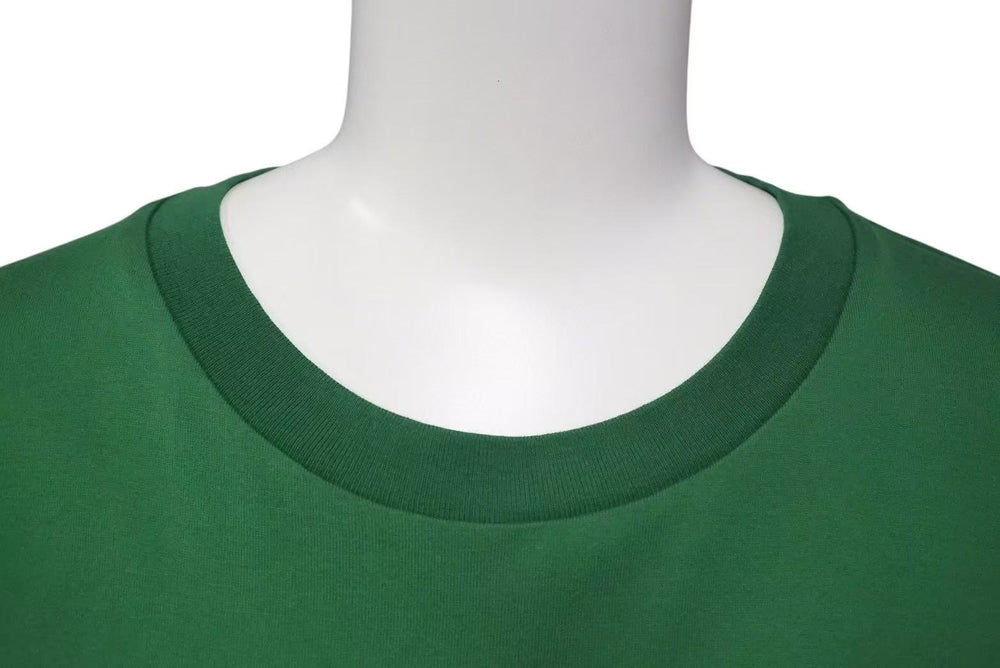 CELINE Crop Top Logo T Shirt Crop Logo T-shirt Green Women's 2X761501F Good Condition Used 4c074509