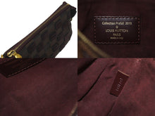 画像をギャラリービューアに読み込む, 極美品 LOUIS VUITTON ルイヴィトン モノグラム ミニポシェット アクセソワール ダミエパイエット N63176 スパンコール 中古 4c074520