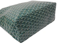 画像をギャラリービューアに読み込む, 新品未使用 GOYARD ゴヤール サンルイPM バッグ トートバッグ STLOUIPMLTY09CL09P PVC レザー ヘリンボーン グリーン 中古 4c074521