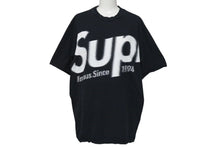 Load image into Gallery viewer, Supreme シュプリーム 21SS Intarsia Spellout インターシャ スペルアウト Tシャツ ブラック コットン サイズM 美品 中古 4c074551