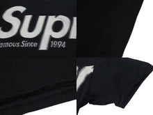 Load image into Gallery viewer, Supreme シュプリーム 21SS Intarsia Spellout インターシャ スペルアウト Tシャツ ブラック コットン サイズM 美品 中古 4c074551