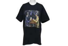 画像をギャラリービューアに読み込む, SUPREME シュプリーム 18SS 絵画カードゲーム 半袖Tシャツ トップス コットン USA製 ブラック サイズM 美品 中古 4c074553