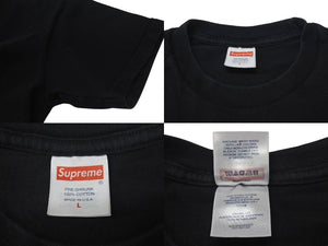 SUPREME シュプリーム 23SS Tonal Box Logo Tee トーナル ボックス ロゴ 半袖Tシャツ コットン ブラック サイズL 美品 中古 4c074554