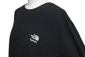 SUPREME シュプリーム THE NORTH FACE ザノースフェイス 22SS 半袖Tシャツ バンダナ コットン ブラック サイズL 美品 中古 4c074555