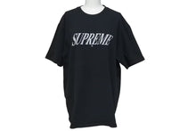 Load image into Gallery viewer, SUPREME シュプリーム 22FW Slap Shot スラップショット ロゴ 半袖Tシャツ コットン ブラック サイズL 美品 中古 4c074556