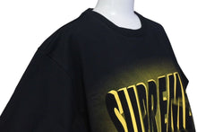 Load image into Gallery viewer, Supreme シュプリーム 18AW LIGHT SS TEE ロゴプリント Tシャツ ブラック イエロー サイズM 美品 中古 4c074558