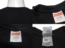 画像をギャラリービューアに読み込む, Supreme シュプリーム 半袖Ｔシャツ NEW YORK TEE ニューヨークTシャツ 23SS ブラック ピンク コットン 美品 中古 4c074560