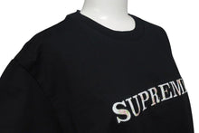 Load image into Gallery viewer, 極美品 Supreme シュプリーム 18AW FLORAL LOGO TEE フローラル ロゴ Tシャツ ブラック サイズM 中古 4c074564