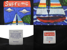 Load image into Gallery viewer, Supreme シュプリーム 半袖Ｔシャツ SAILBOAT TEE セイルボートTシャツ 20SS ブラック コットン M 美品 中古 4c074566