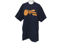 画像をギャラリービューアに読み込む, Supreme シュプリーム 24SS RECORDS TEE レコード プリント Tシャツ ネイビー コットン サイズ L 美品 中古 4c074569