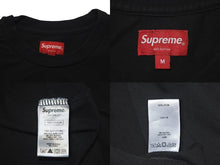 Load image into Gallery viewer, Supreme シュプリーム 19AW Trademark L/S Top ロングスリーブトップス ブラック コットン サイズ M 美品 中古 4c074571