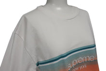 画像をギャラリービューアに読み込む, Supreme シュプリーム 長袖Ｔシャツ SHADOW STRIPE シャドウ ストライプ 18SS ホワイト コットン M 美品 中古 4c074572