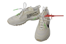 画像をギャラリービューアに読み込む, NIKE x OFF-WHITE ナイキ x オフホワイト THE TEN AIR MAX 97 ザテン エアマックス97 スニーカー AJ4585-100 美品 中古 4c074576